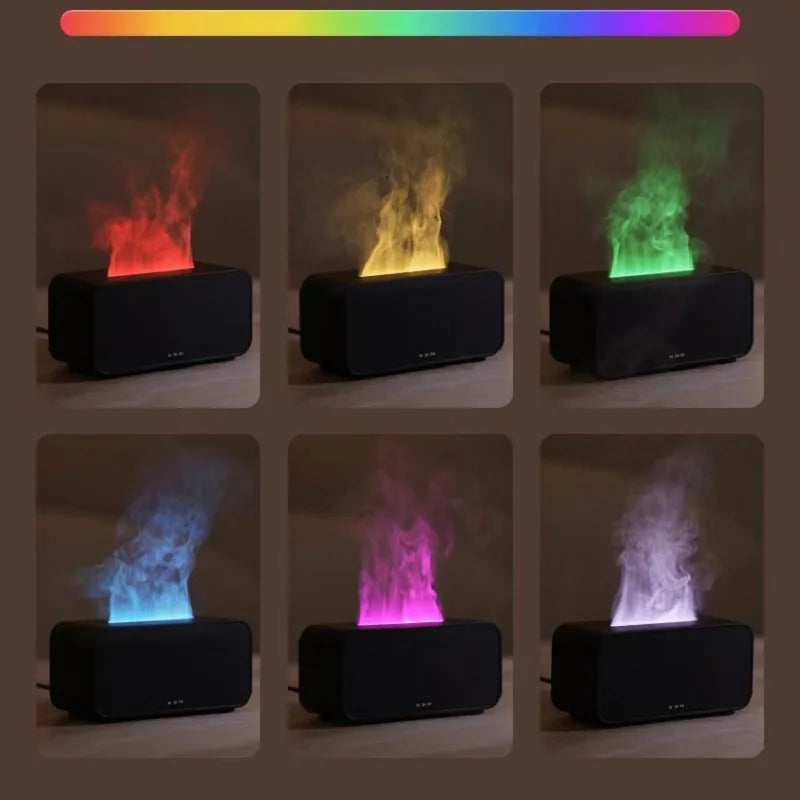 Diffusore Fiamma Nova - Umidificatore con Luce LED