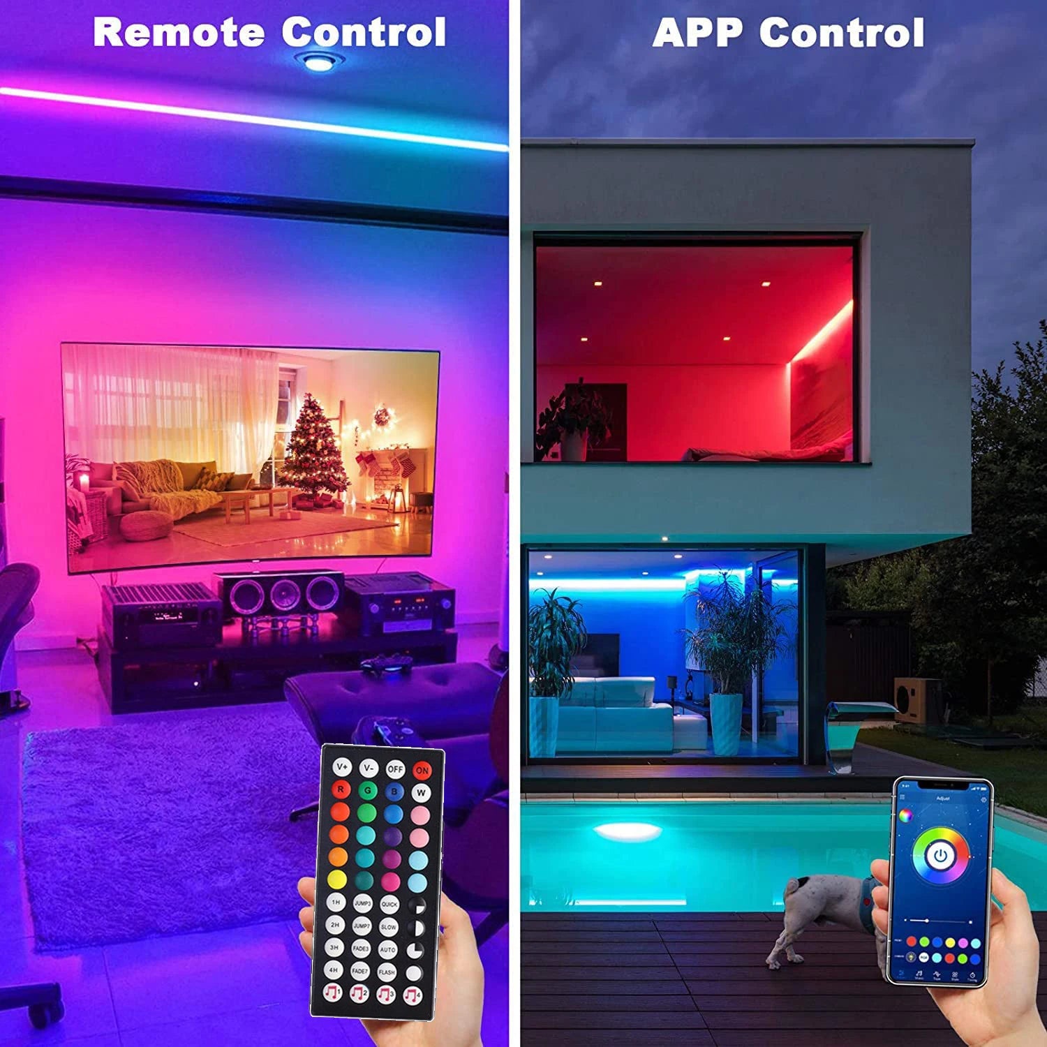 Strisce LED RGB per Camera da Letto e Gaming
