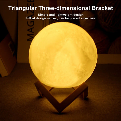 Lampada Luna 3D Smart-Luce Notturna e d'atmosfera