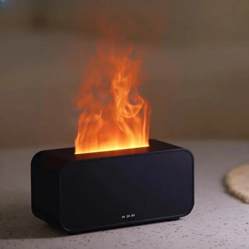Diffusore Fiamma Nova - Umidificatore con Luce LED