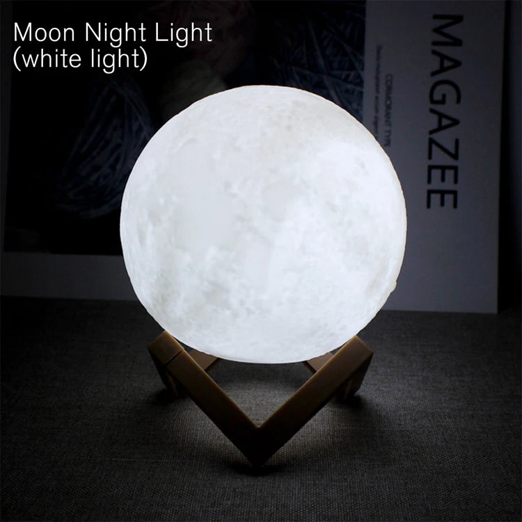 Lampada Luna 3D Smart-Luce Notturna e d'atmosfera