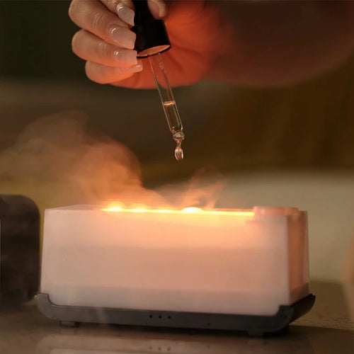 Diffusore Fiamma Nova - Umidificatore con Luce LED